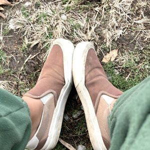 Shoes! Had them for years , can easily be cleaned